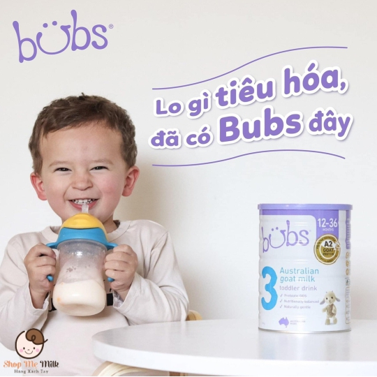 Sữa Bubs dê úc số 3 ( 800g) cho bé từ 1 tuổi ( Hàng Air)3