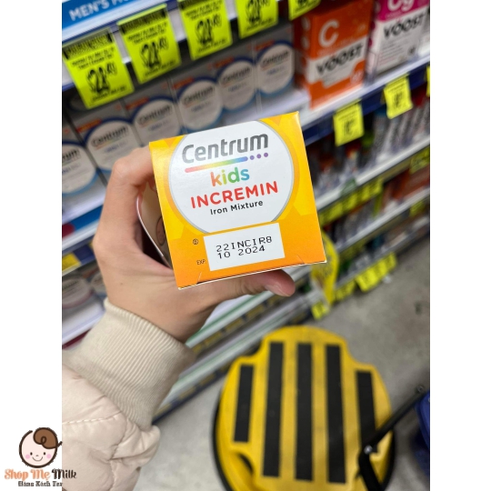 Centrum Kids Incremin - Siro Cho Trẻ Biếng Ăn 200ml Hàng Air