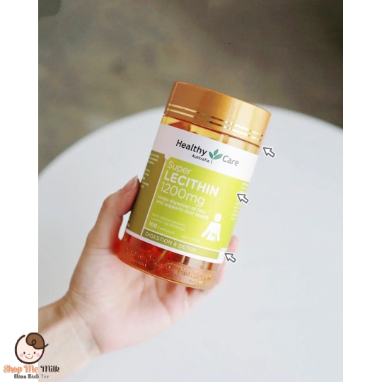 Tinh chất mầm đậu nành Healthy Care Úc 1200mg hộp 100 viên Hàng Air