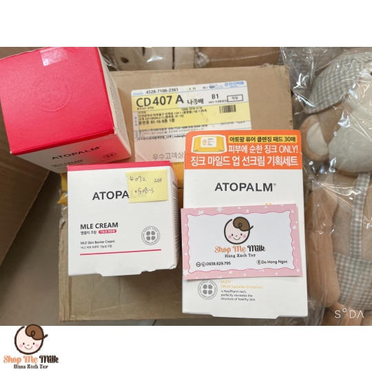 Kem dưỡng Atopalm Mlee Cream Hàn 160mg cho bé sơ sinh ( đặc trị dưỡng da viêm cơ địa)