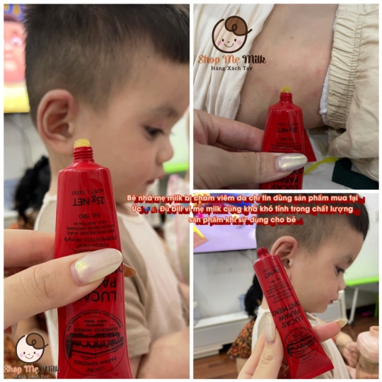 Kem Lucas Pawpaw đa năng của Úc 25g ( Bôi da bé, bôi môi khô nứt, viêm chàm da)