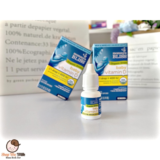 VITAMIN D3 MOMMY'S BLISS ORGANIC MY - D3 HỮU CƠ SIÊU SẠCH CHO BÉ SƠ SINH