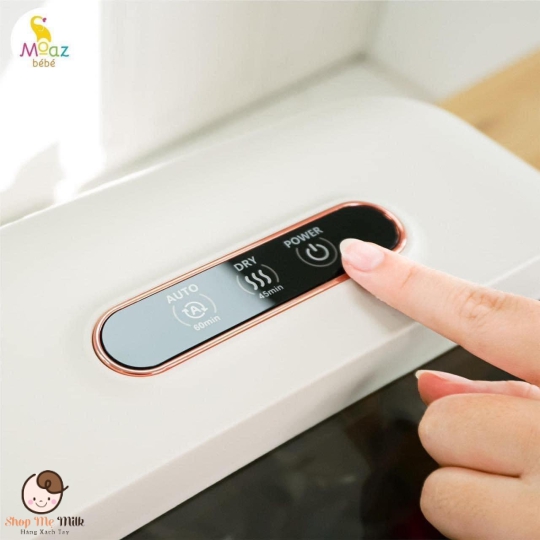 Máy úp bình sữa và tiệt trùng sấy khô Tia UCV Moaz Bé.Bé MB - 044 ( Bảo hành chính hãng 1 năm)