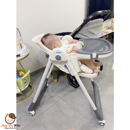 Ghế ăn dặm Finley Hinton đa năng chỉnh cao thấp gấp gọn cho bé ăn dặm ( Bảo hành)
