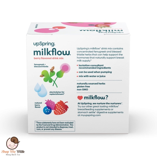 TRÀ LỢI SỮA UPSPRING MILKFLOW (VỊ DÂU)