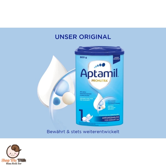 Sữa Aptamil Pronutra 1+ Đức 800G ( cho bé từ 1 tuổi)