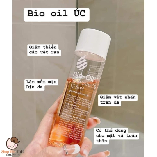 Dầu dưỡng giúp mờ sẹo & giảm rạn da Bio-Oil (125ml) Úc