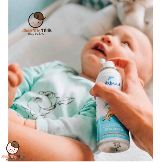 Xịt mũi cá heo Sterima Pháp 100ml ( 0-3 tuổi)