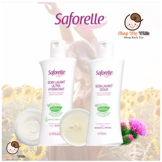 Dung dịch vệ sinh phụ nữ nhẹ dịu Saforelle Gentle Cleansing Care 250ml