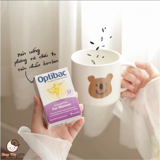 Viên uống Optibac Probiotics - Hỗ trợ phụ khoa cho nữ giới mẫu mới