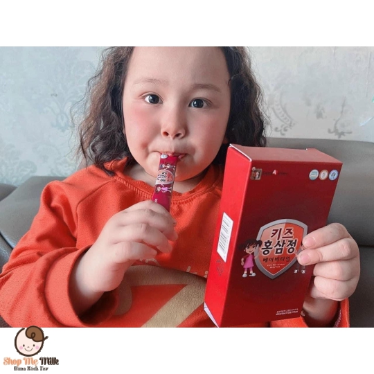 Nước Hồng Sâm Baby Sanga Hàn Quốc Hộp 30 gói ( 10ml) từ 18 tháng
