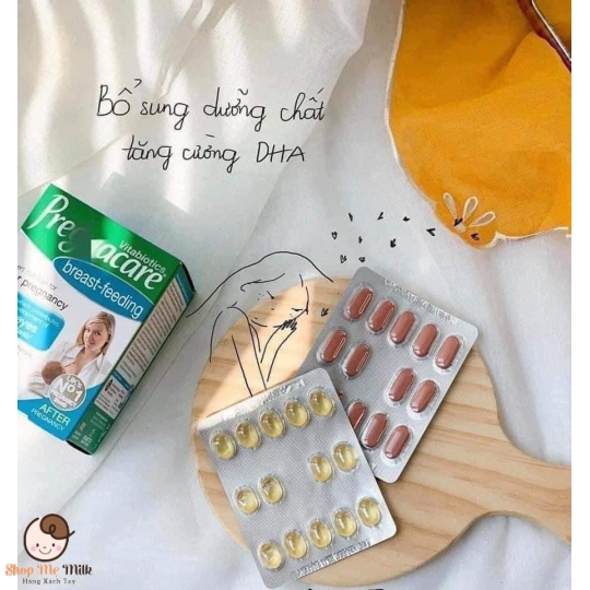 Vitamin Tổng hợp Prenacare cho mẹ sau sinh của Anh date 2026