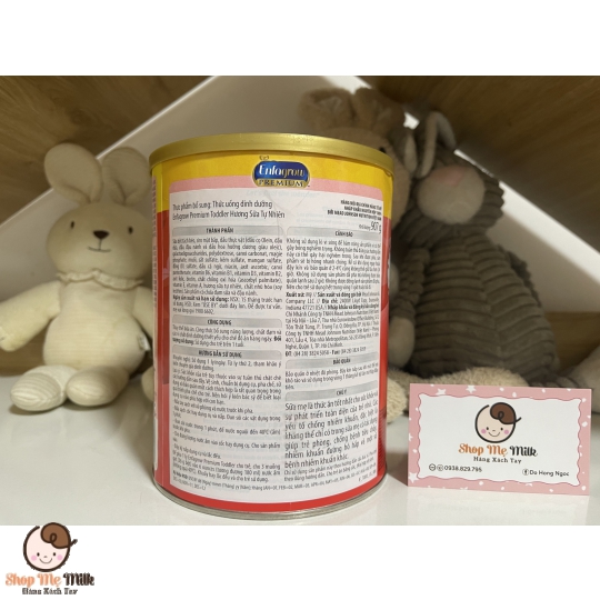 Sữa Enfagrow Premium Toodler Mỹ 907G Nhập Khẩu Dán Tem Phụ cho bé 1 +
