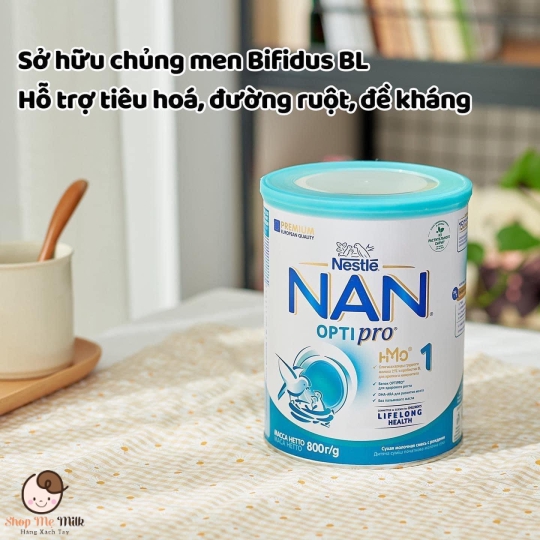 Sữa Nan Nga số 1 (800g) cho bé từ 0-6 tháng