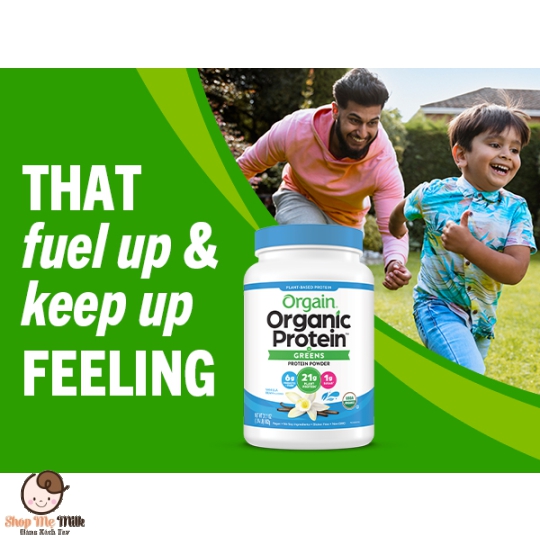 Bột Protein hữu cơ Orgain Organic Protein & Superfoods 1.22kg hương Vani của Mỹ
