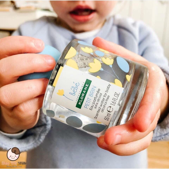 Nước hoa Pháp Klorane Bebe 50ml (Tặng kèm thỏ bông) Bé từ sơ sinh