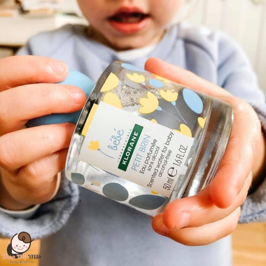 Nước hoa cho bé Klorane Bebe & Khăn Thỏ Nghiền 50ml