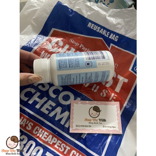 Viên uống bổ sung canxi vitamin D3 cho bà bầu Ostelin Calcium & Vitamin D3 của Úc 130 viên