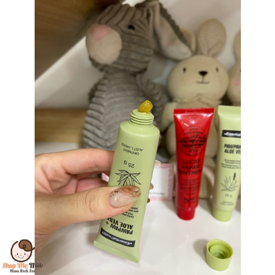 Kem Pawpaw + Aloe Vera Kem Chiết Xuất Từ Đu Đủ & Lô Hội Vessential 25G
