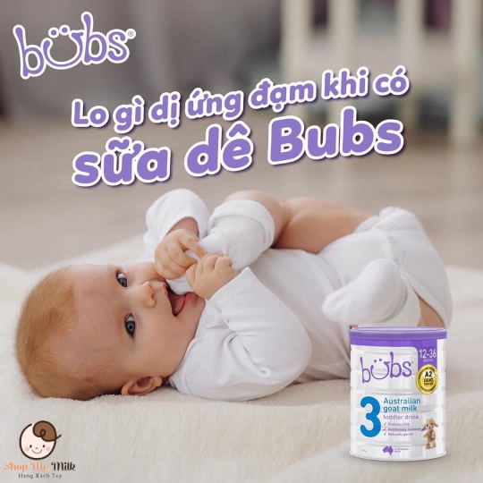 Sữa Bubs dê úc số 3 ( 800g) cho bé từ 1 tuổi ( Hàng Air)3