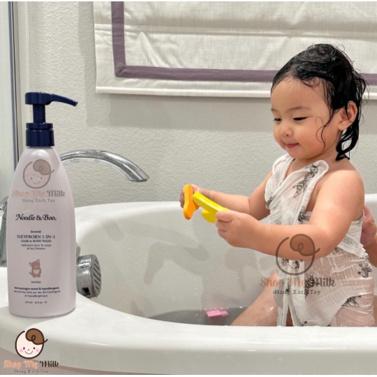 Sữa tắm Noodle & Boo 2in1 Newborn hương Lavander 473ml ( bé từ sơ sinh)
