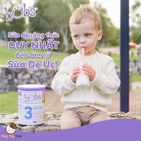 Sữa Bubs dê úc số 3 ( 800g) cho bé từ 1 tuổi ( Hàng Air)3