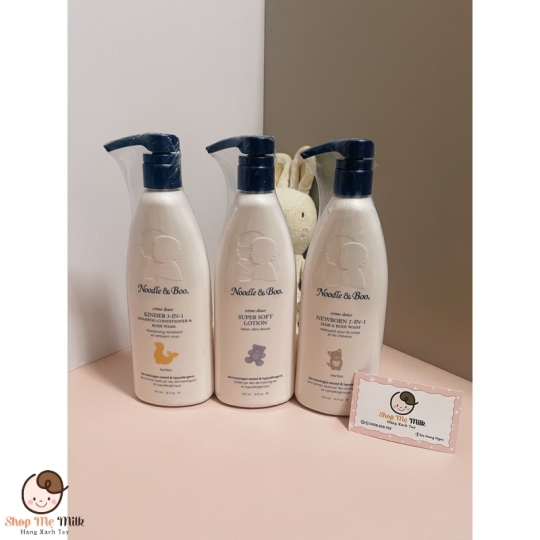 Sữa tắm Noodle & Boo 2in1 Newborn hương Lavander 473ml ( bé từ sơ sinh)