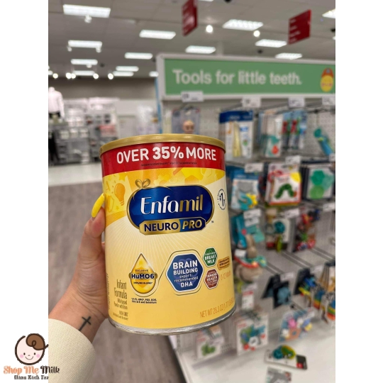 Sữa Enfamil neuropro Mỹ lon thiếc 802G