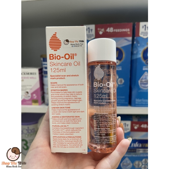 Dầu dưỡng giúp mờ sẹo & giảm rạn da Bio-Oil (125ml) Úc