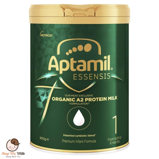 Sữa Aptamil Essensis Organic A2 Úc số 1 900G - Cho trẻ 0-6 tháng ( Hàng Air)
