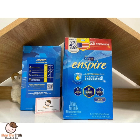 Sữa Enfamil Enspire 850G Mỹ Nhập Khẩu ( Dán tem phụ cty Mead Johson)