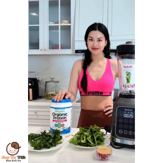 Bột Protein hữu cơ Orgain Organic Protein & Superfoods 1.22kg hương Vani của Mỹ