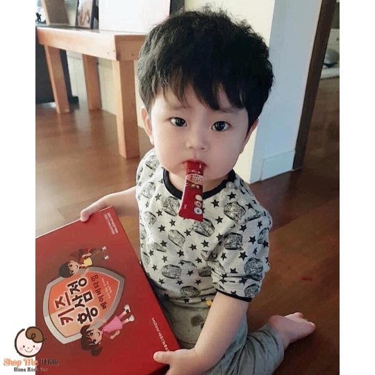 Nước Hồng Sâm Baby Sanga Hàn Quốc Hộp 30 gói ( 10ml) từ 18 tháng