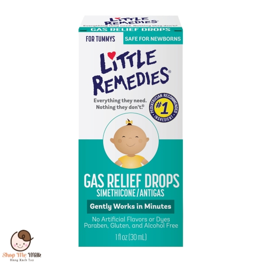 TIỂU GAS LITTLE REMEDIES - GIẢI PHÁP CHO NHỮNG LẦN KHÓC DẠ ĐỀ CỦA TRẺ SƠ SINH
