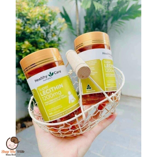 Tinh chất mầm đậu nành Healthy Care Úc 1200mg hộp 100 viên Hàng Air