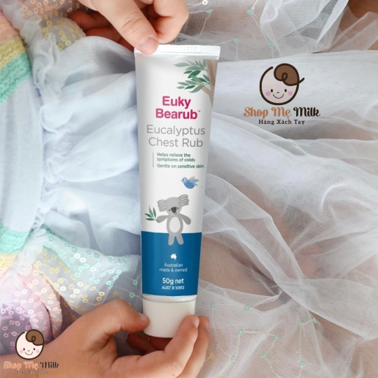 Dầu khuynh diệp Euky Bearub 50G Úc bé từ 3 tháng