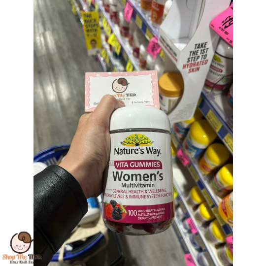 Nature’s Way Adult Vita Gummies Women’s Multivitamin – Bổ sung vitamin và khoáng chất cho phụ nữ trưởng thành