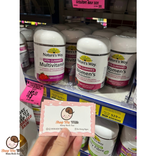 Nature’s Way Adult Vita Gummies Women’s Multivitamin – Bổ sung vitamin và khoáng chất cho phụ nữ trưởng thành
