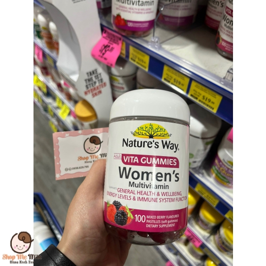 Nature’s Way Adult Vita Gummies Women’s Multivitamin – Bổ sung vitamin và khoáng chất cho phụ nữ trưởng thành