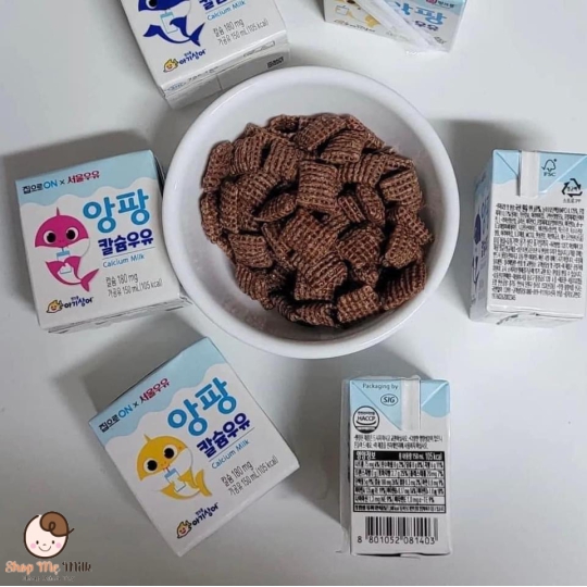 Sữa tươi Pinkfong Calcium Milk 150ml - Hàng Air bé từ 1 tuổi