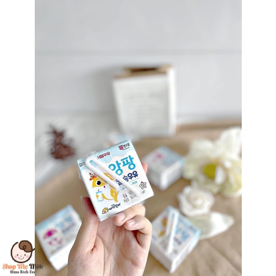 Sữa tươi Pinkfong Calcium Milk 150ml - Hàng Air bé từ 1 tuổi