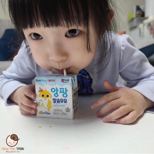 Sữa tươi Pinkfong Calcium Milk 150ml - Hàng Air bé từ 1 tuổi