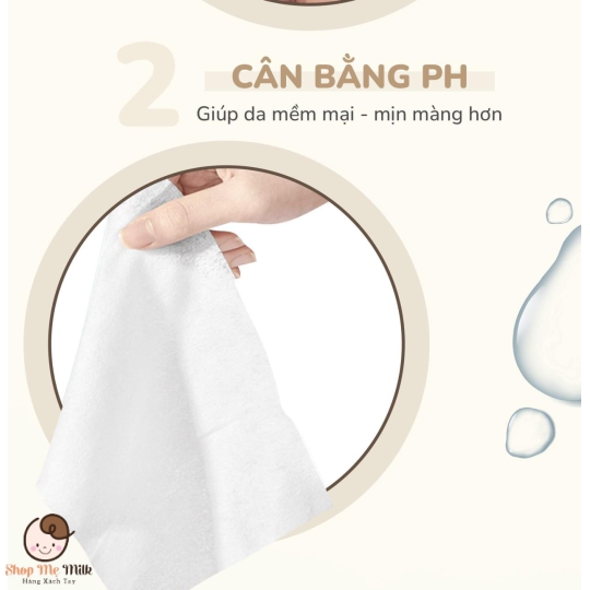 Khăn ướt Goo:by Hàn Quốc 100 Tờ ( Nhập khẩu)