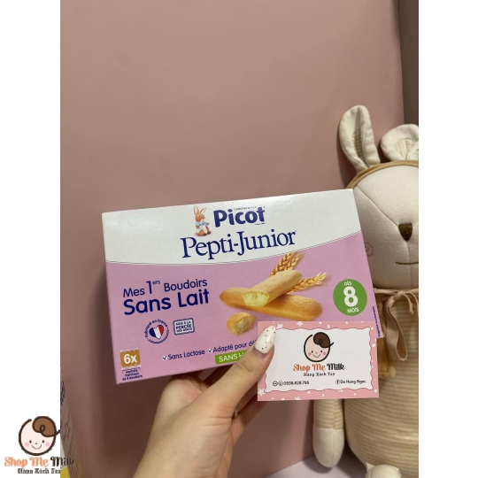 Bánh Quy Mềm Picot Pháp cho bé dị ứng đạm bò ( vị lúa mạch)