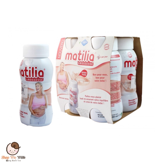 Sữa bầu Matilia Pháp 200ml vị dâu