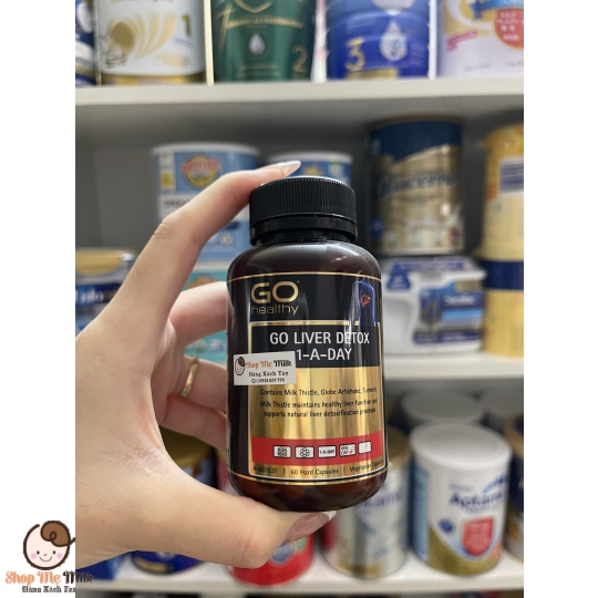 Viên uống giải độc gan GO healthy go liver detox 1-a-day ( 60 viên của Úc)