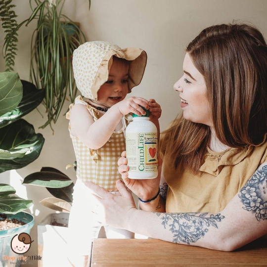 Canxi ChildLife bổ sung Canxi và Magie cho bé từ 6 tháng tuổi