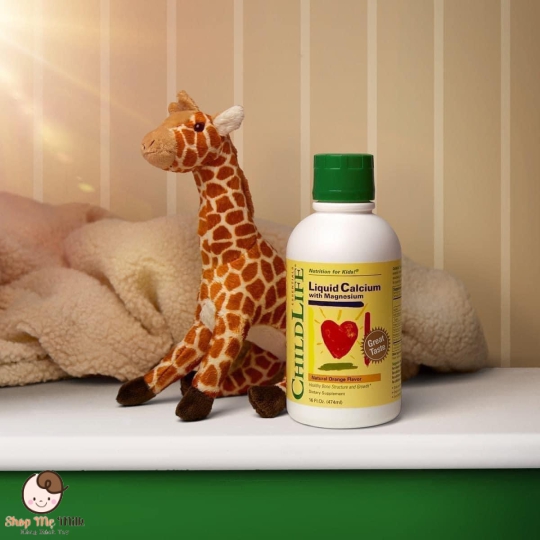 Canxi ChildLife bổ sung Canxi và Magie cho bé từ 6 tháng tuổi
