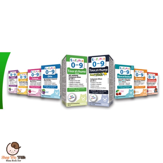Siro trị ho, cảm cúm Canada Enfants Toux et Rhume cho bé từ 0-10 tuổi
