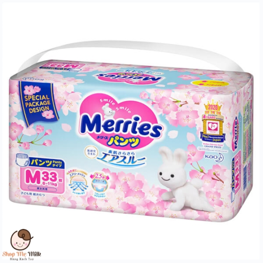 Bỉm Tã Quần Merries Sakura